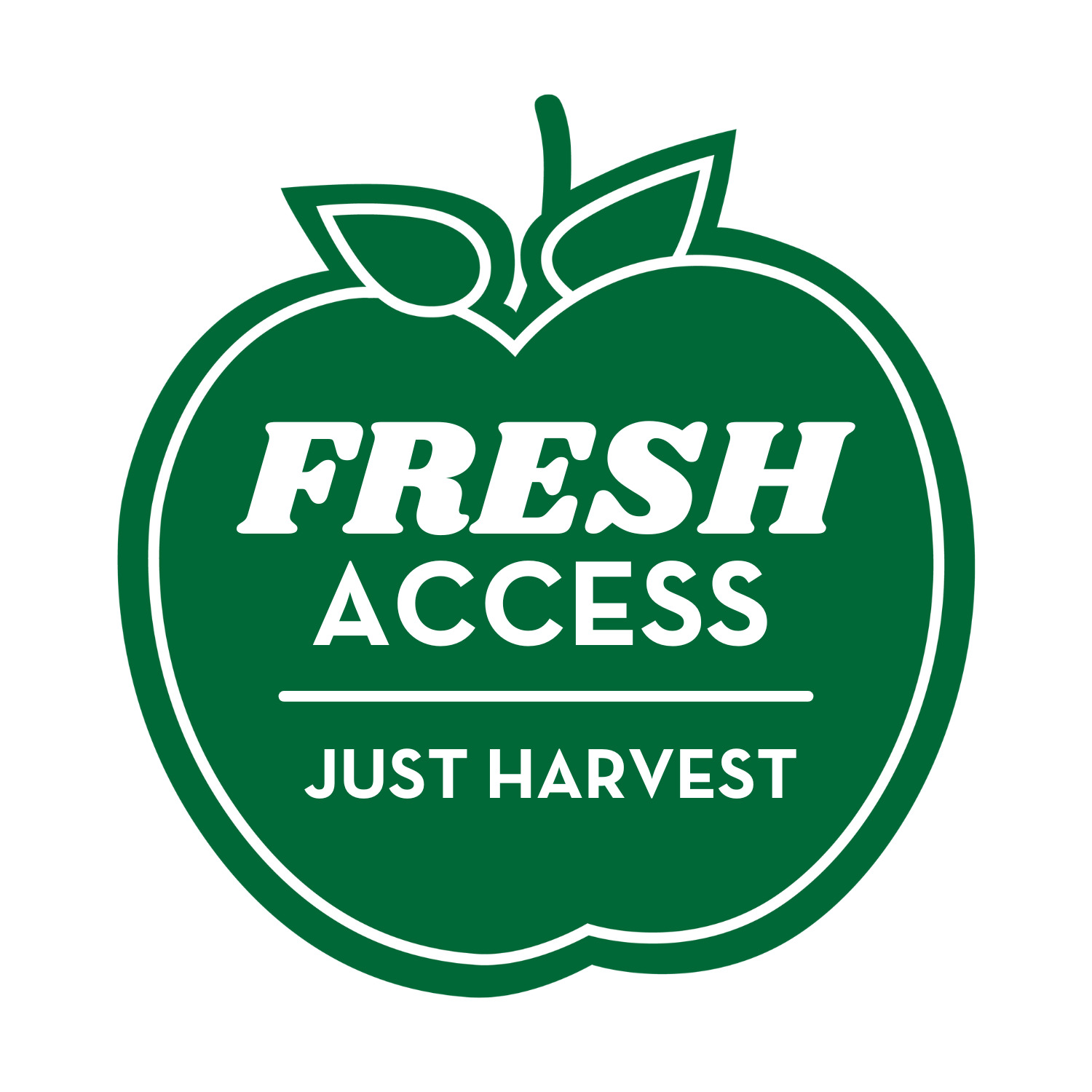 Fresh Access Green Apple Logo