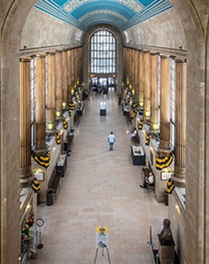 The Grand Lobby of the City-County Building.