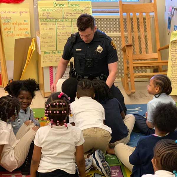 Officers in the community