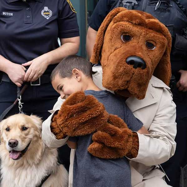 Officers in the community