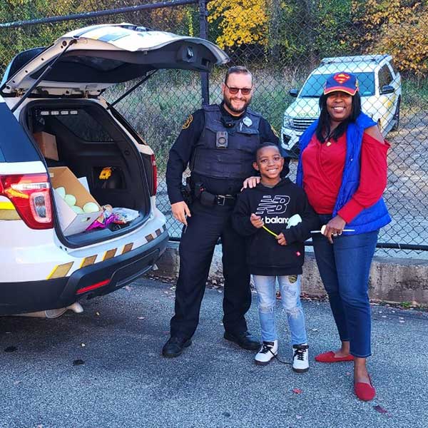 Officers in the community